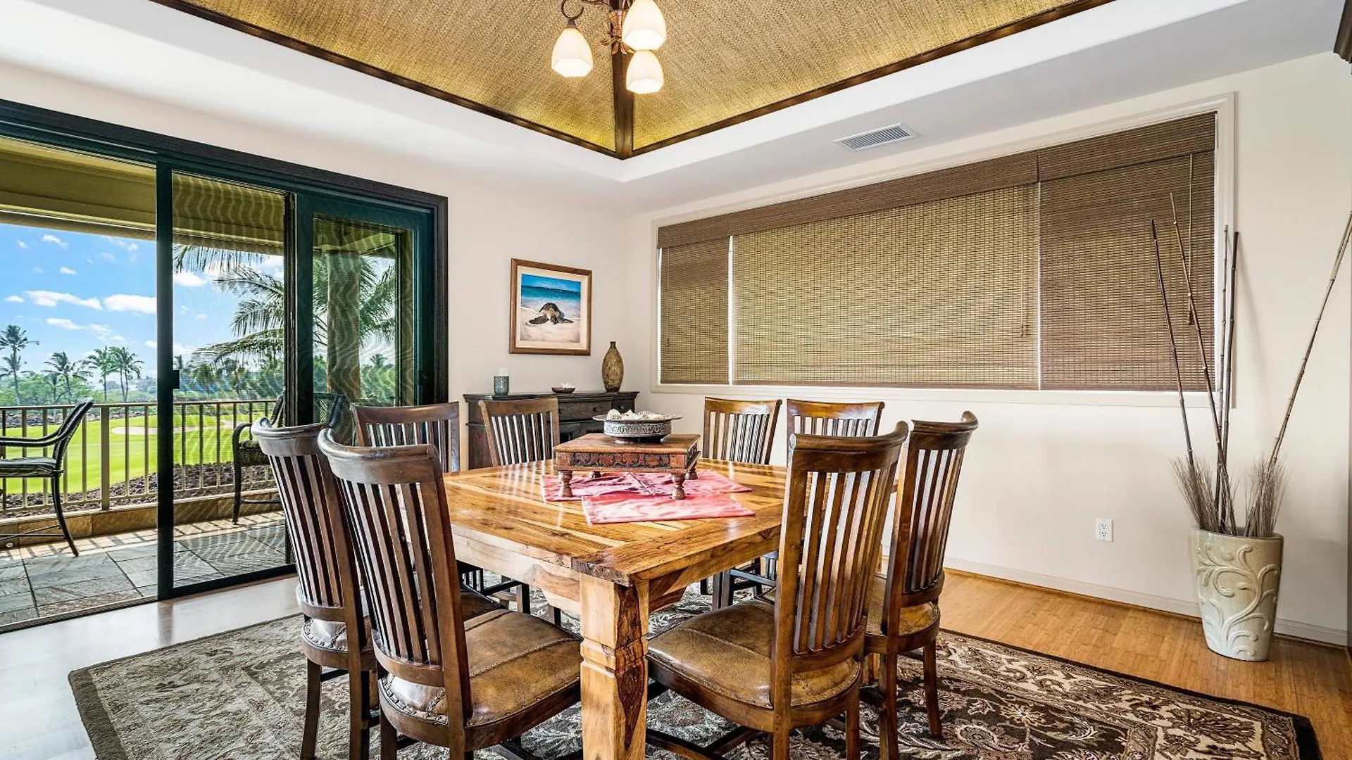 Lägenhet Tropical Villa Wprivate Pool Golf Course Views Waikoloa