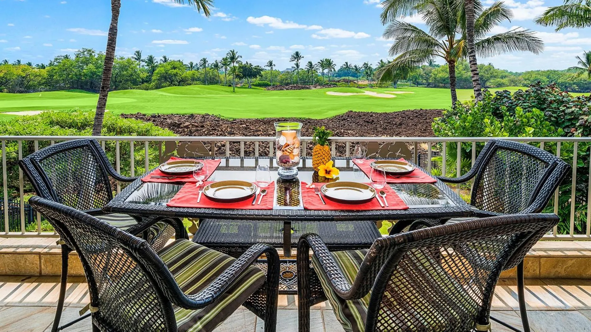 Tropical Villa Wprivate Pool Golf Course Views Waikoloa 0*,