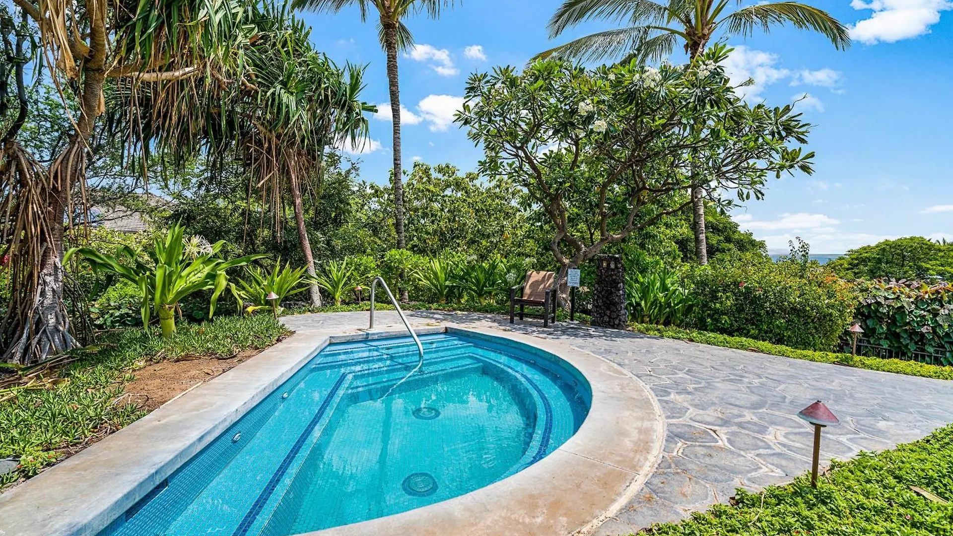 Tropical Villa Wprivate Pool Golf Course Views Waikoloa Apartamento