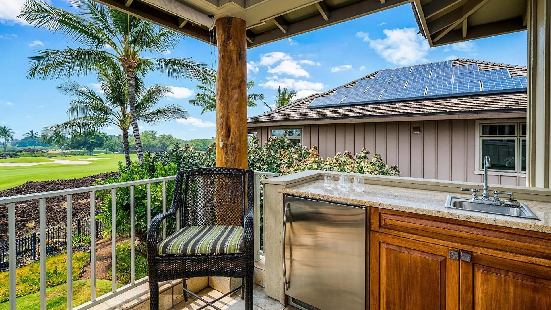 Tropical Villa Wprivate Pool Golf Course Views Waikoloa Estados Unidos da América
