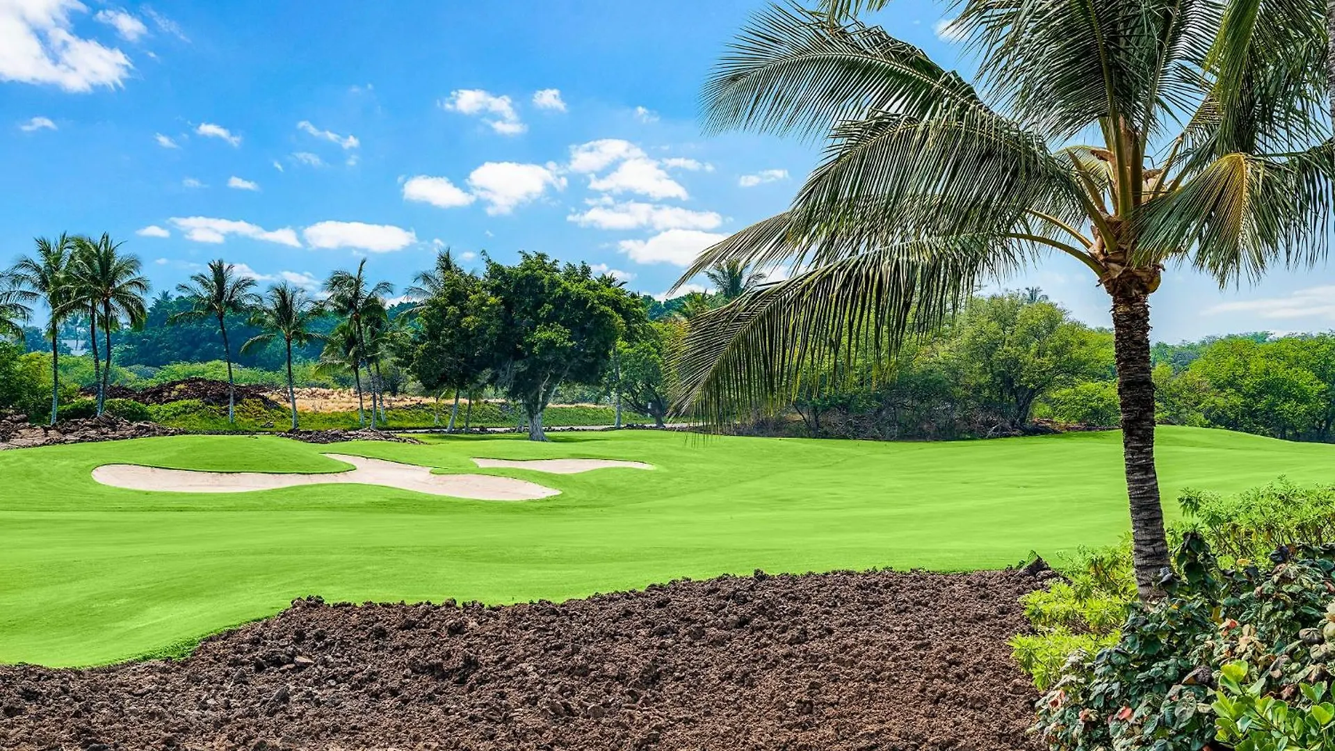 Tropical Villa Wprivate Pool Golf Course Views Waikoloa